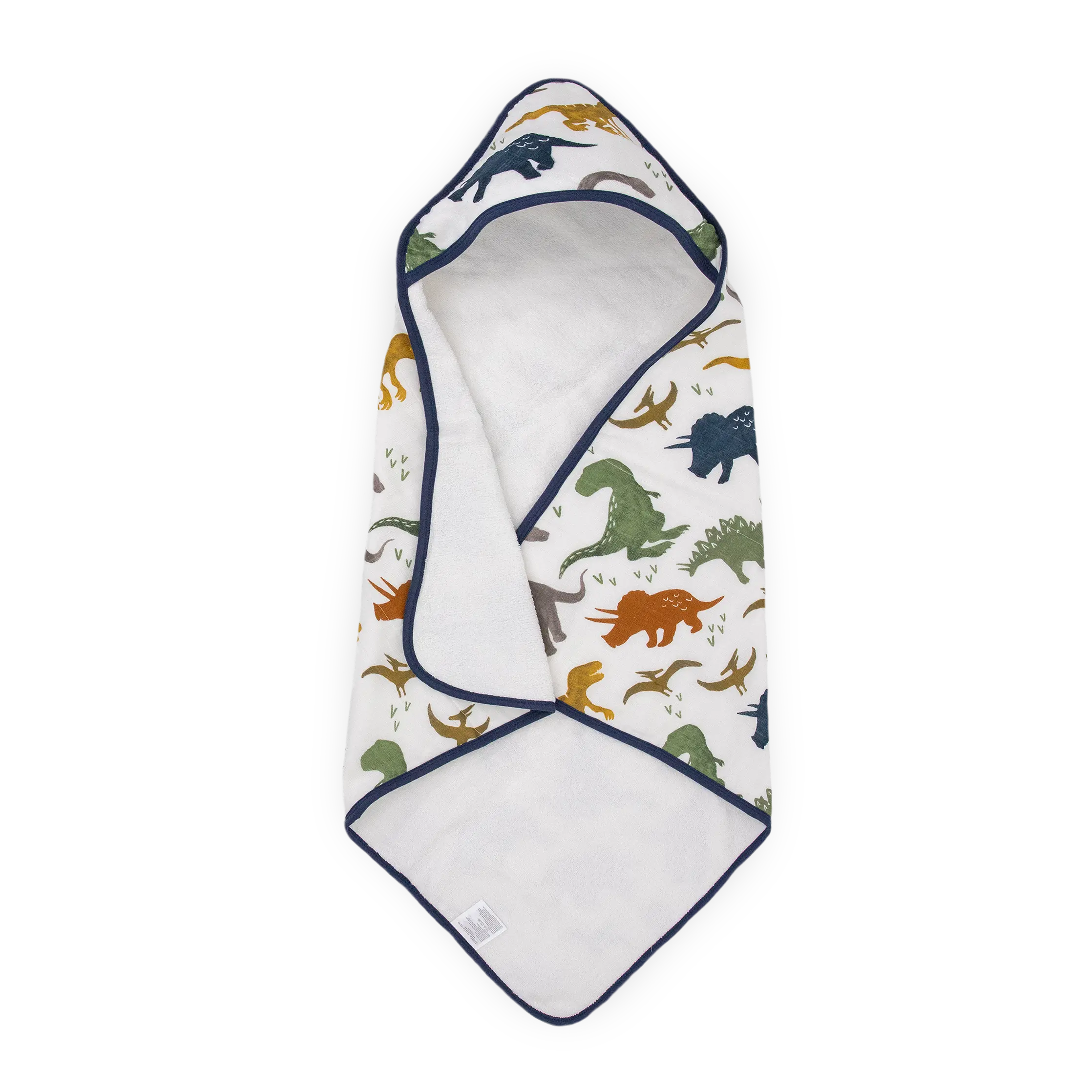 Infant Hooded Towel - Dino Friends