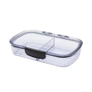 Progressive International Prokeeper + Deli (PKS-710C Split Deli), Clear