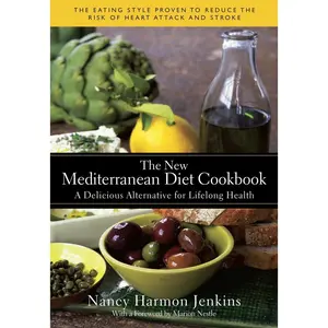 USED-The New Mediterranean Diet Cookbook: A Delicious Alternative for Lifelong Health by Jenkins, Nancy Harmon (Hardcover)