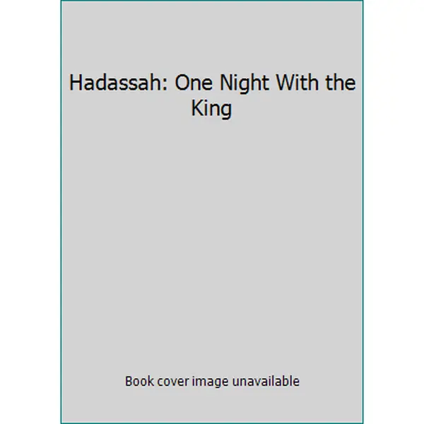 USED Book - Hadassah: One Night With the King by Tenney, Tommy (Hardcover) - english