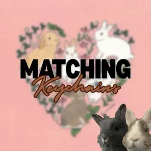 Matching Keychains — Assorted Colors & Shapes — Perfect for Bags & Keys — Fun & Cute Design — Ideal Gift for Kids