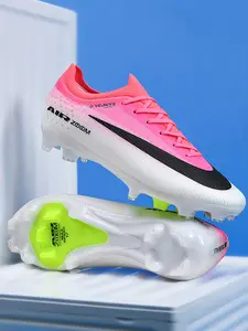Seamless Sport Shoes, Multi-Color Soccer Cleats, Tpu Long Studs, Sizes 35-45, Comfortable Fit, Anti-Twist, Enhanced Grip, All Seasons