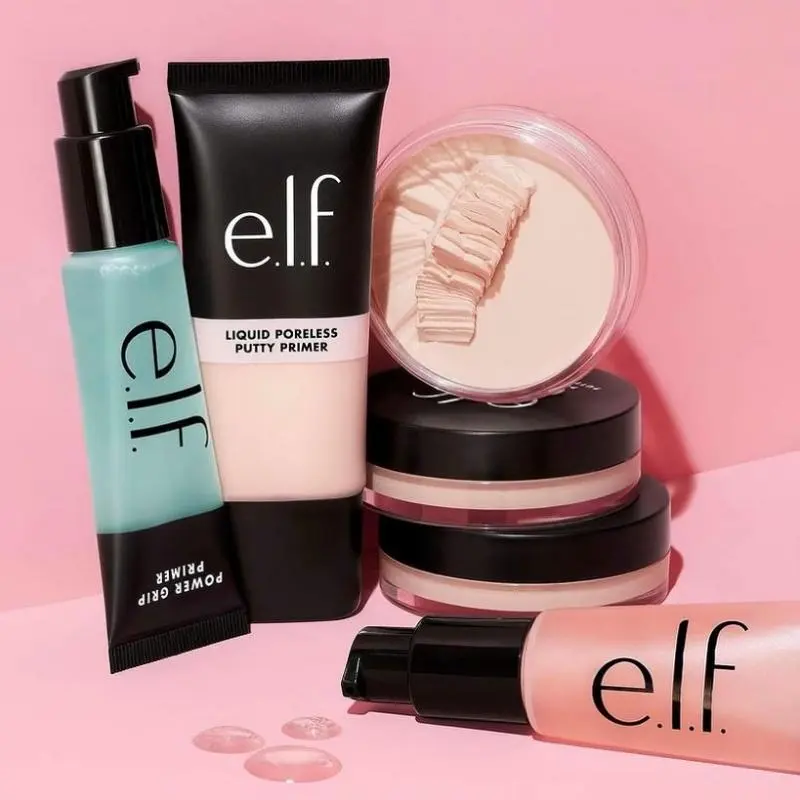 ELF Makeup Primer Primer Gel-based Liquid Poreless Putty States Pre Makeup Cream Base Makeup and Pore Covering Before Applying