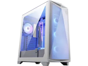 MSI MPG GUNGNIR 300R AIRFLOW WHITE, USA, 2xUSB 3.2 Gen 1, 1xUSB 3.2 Gen2 Type-C, 4x120mm PWM ARGB Fan, ARGB+PWM Control Board, Tempered Glass Window