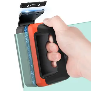 hygger Fish Tank Magnetic Glass Cleaner Two Detachable Algae Scraper for Aquarium Fish Tank，Floating Scrubber Brush Glass Algae Magnet Cleaning Tool for Small Medium  Large Aquariums Tank