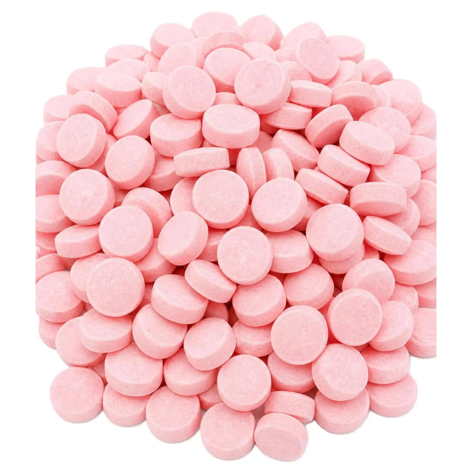 Pink Wintergreen Mints Hard Candy 1 lb Bulk Bag | Smooth Refreshing Pastel Discs for Parties, Offices, Events, Gift Jars, Candy Buffets, Wedding Favors & Nostalgic Treat Displays