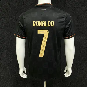 2026 No. 7 Ronaldo Black Special Edition Short-Sleeve Soccer Jersey