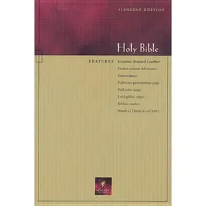 USED-Slimline Reference Bible NLT1 by Slim Ref. Staff (Unknown)