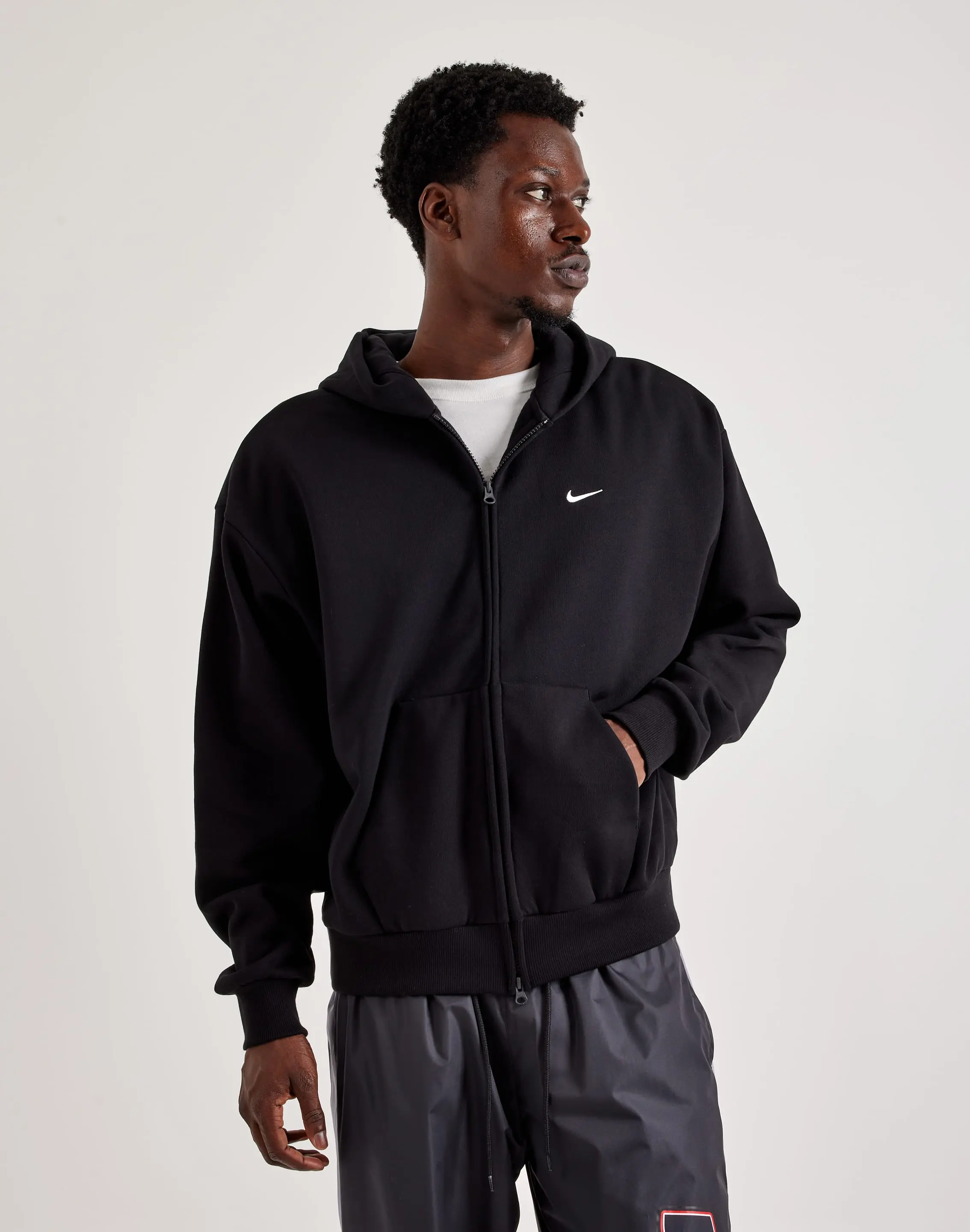 Mens Nike Solo Fleece Full-Zip Hoodie