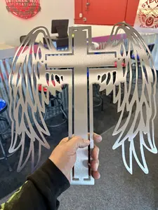 Winged Cross Steel