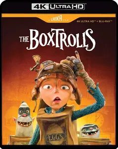The Boxtrolls  [4K ULTRA HD BLU-RAY MOVIE] 4K Mastering, 2 Pack