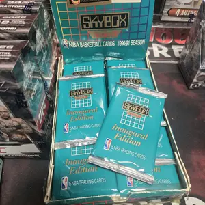 1990 Fleer SkyBox NBA Basketball Single Pack, Collectible Trading Card for NBA Fans