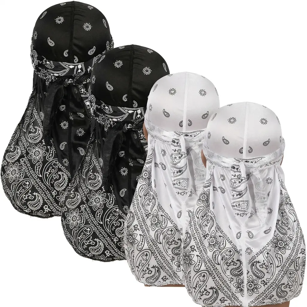 Black,white 4-pcs