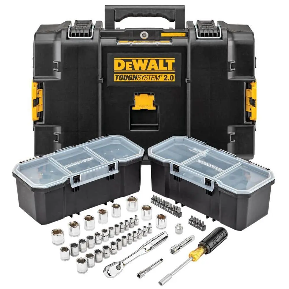 TOUGHSYSTEM 2.0 3/8 In. Drive Mechanics Tool Set (53-Piece) DEWALT