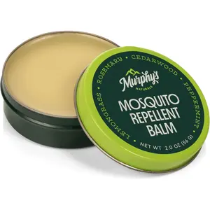 Naturals Mosquito Repellent Balm for Outdoor Patio, Hiking, Camping, Plant-Based with Cedarwood, Lemongrass & Rosemary, DEET-Free, 2 oz
