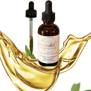 Msmakeit Scalp Stimulating GROWTH OIL Drops 2oz Natural Ingredients Black Castor , Black seed , Rosemary , Johoba and Coconut Oil                       No Sulfates No Parabens Promotes Healthy Hair Growth Haircare Organic
