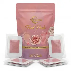 Rose Detox Foot Pads – Overnight Deep Cleansing Foot Patches for Foot Care (30PCS)
