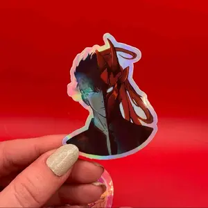 Solo Leveling Holographic Sticker - Anime Character Design - Perfect for Collectors and Fans car decal
