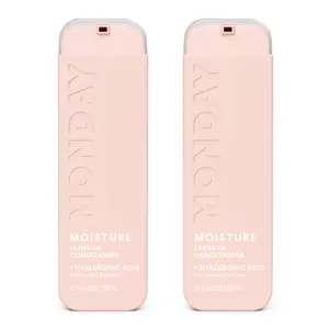 MONDAY HAIRCARE Moisture Leave-in Conditioner 5 Oz Dual Pack
