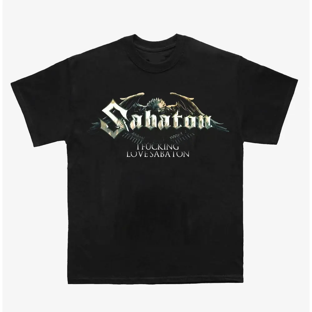 Sabaton Heavy Metal T-Shirt, Military History Inspired Music Tee, Casual Fan Apparel