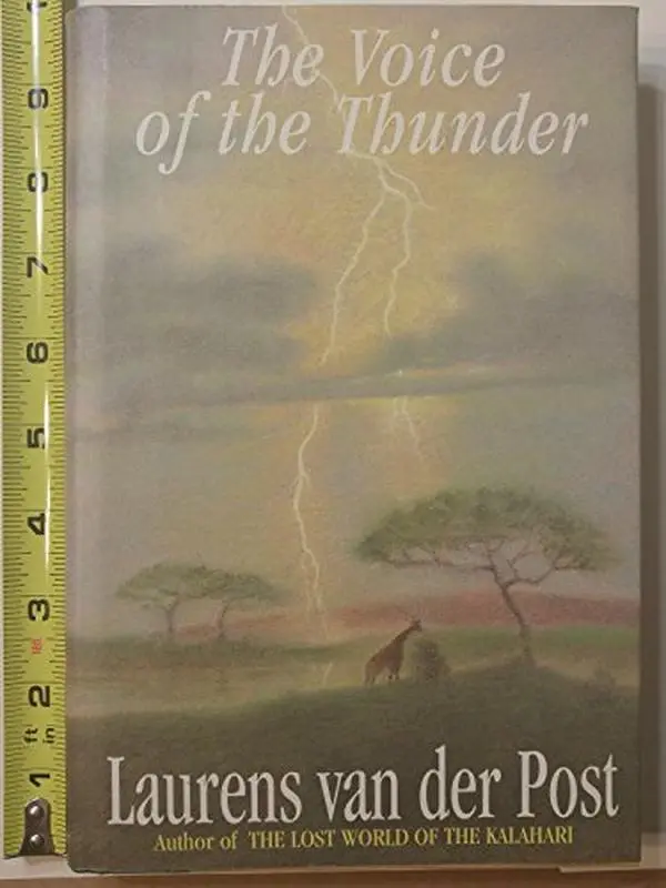 Used Book - The Voice of the Thunder by Laurens Van Der Post (Hard Cover) - English