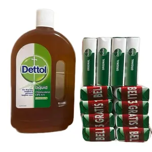 Dettol liquid 750 ml 1 pack plus dettol soap 12 pack , kill germs and bacteria, Dettol antiseptic solution that kills bacteria and provides protection against the germs which can cause infection and illness , Dettol Household