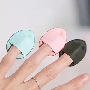 5pcs/set Soft Hydrophilic Makeup Blending Puffs - Unscented Mini Applicators for Precise