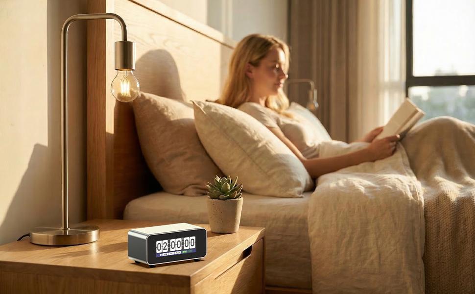 Flip Vision – Smart Desk Clock Camera with 1080P HD Wireless Security Monitor Camera, 3000mAh Battery, 2.4G/5G Dual-Band WiFi, Motion Alerts, CNC Aluminum Frame, Built-in Alarm Flip Vision – Smart Desk Clock Camera with 1080P HD Wireless Security Monitor Camera, 3000mAh Battery, 2.4G/5G Dual-Band WiFi, Motion Alerts, CNC Aluminum Frame, Built-in Alarm