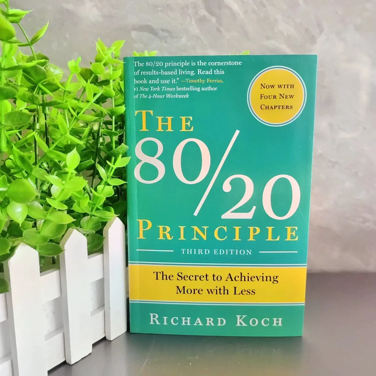 The 80/20 Principle Management Book by Richard Koch, Original English Version, Essential Business Strategy Guide, Must-Read for Entrepreneurs
