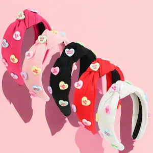 Love is in the Hair: Adorable Conversation Hearts Headbands for Valentine’s Day!