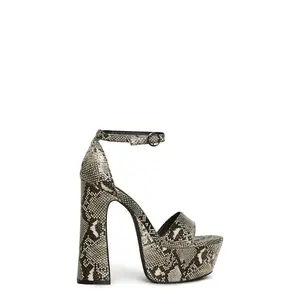Holy Revelation Platform Heels - Snakeskin