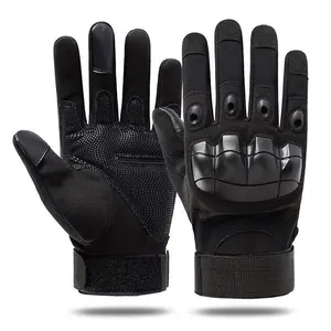 Tactical Full Finger Gloves with Soft Knuckle Protection,Touchscreen,Non-Slip,Breathable,For Outdoor Sports, Motorcycle Riding,Training,Hunting,Men Women,work gloves, father gifts
