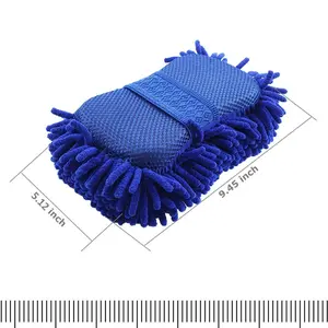 Microfiber Car Wash Sponge, Towel, Glove & Brush All In One