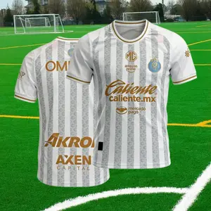 2627 Chivas De Guadalajara Away Short Sleeve Soccer Kit Jersey Mexico