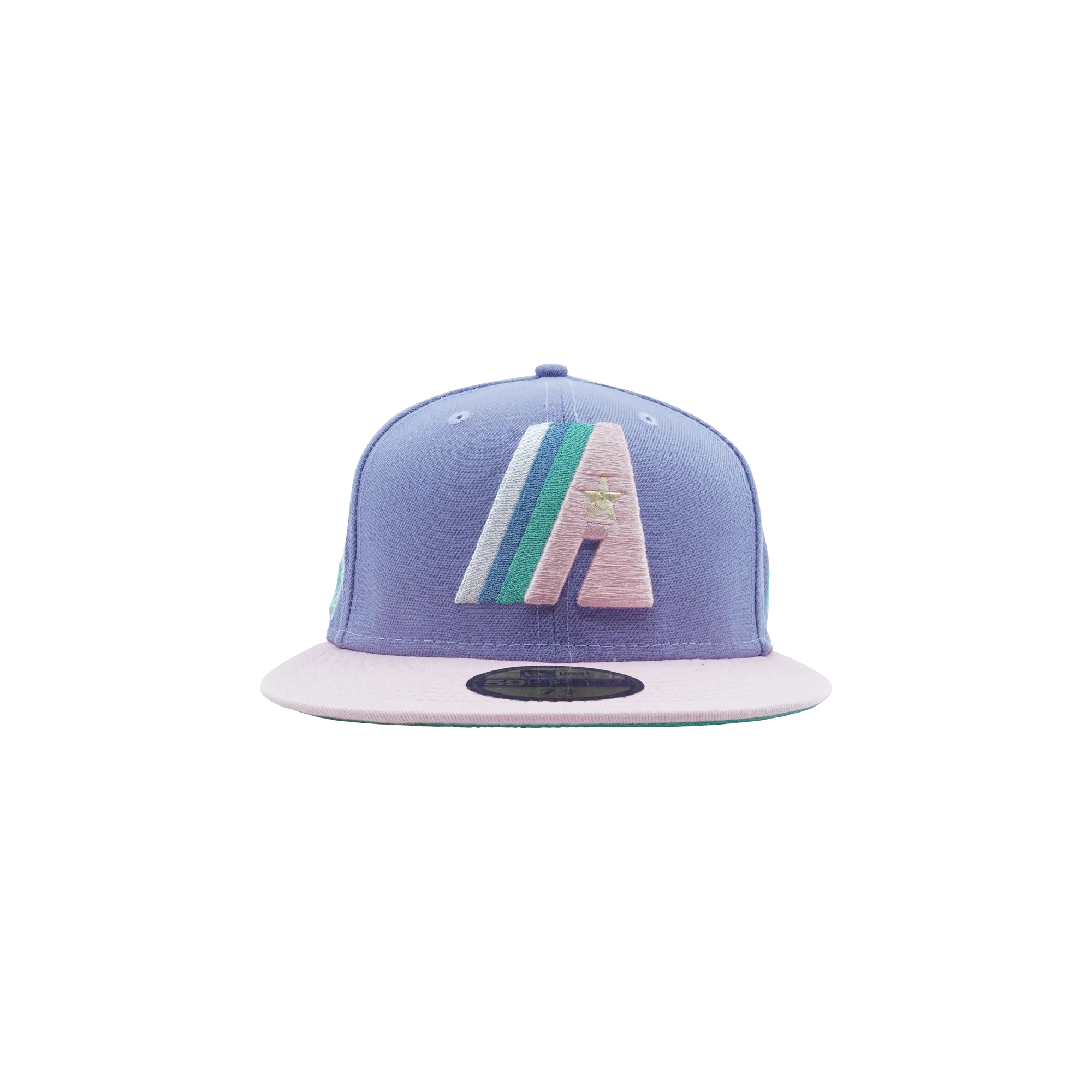 59FIFTY Houston Astros 1986 The Astrodome Fitted Hat "Lavender / Pink / Teal - Under Brim" NE1082