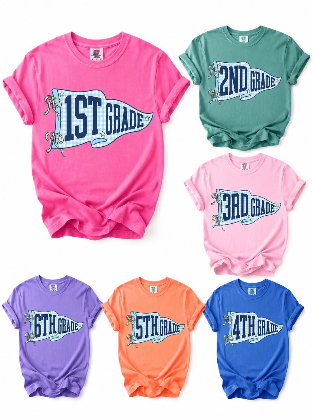 Comfort Colors Teacher Team Shirt, Back to School T-Shirt, Custom Grade Level Team Tee, Teacher Gift, First Second Third Fourth Fifth Shirt – Printfamily
