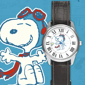 SNOOPY Friends Series Blind Box Watch,Collectible Character Dress Watch,Retro Stylish Cute Design Spooky Cartoon,Cute Analog Quartz Wristwatch for Kids Adult,Best Gift for Peanuts Fans,Holiday Gift Summervibes