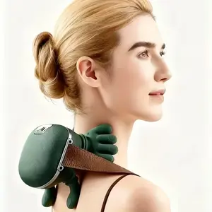 Bionic hand heating massage device, used for deep tissue pain relief, wireless portable electric finger pressure 4D kneading massage, designed to simulate the human hand, suitable for neck/shoulder/hand/leg massage, ideal item for home massage.