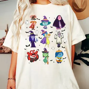 Inside Out Halloween Style Shirt, Inside Out 2 Shirt, Joy Sadness Shirt, Halloween Family Trip Outfit