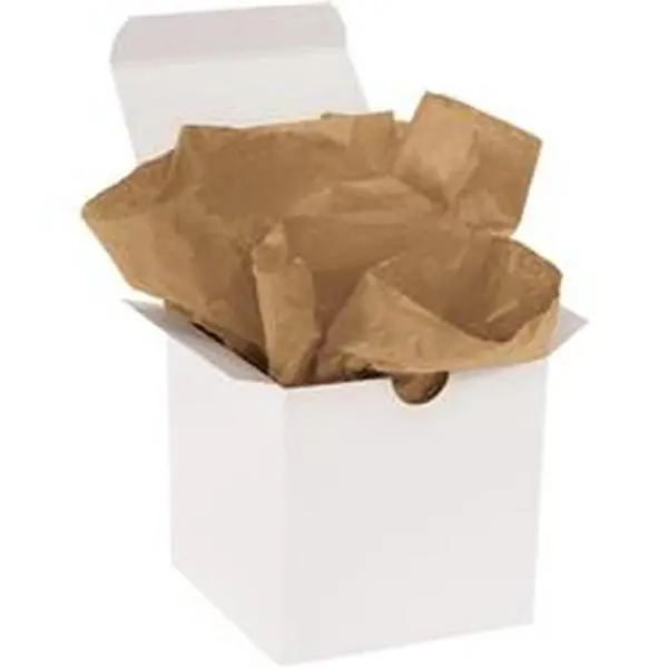 Box Partners T1520I 15 x 20 in. Kraft Gift Grade Tissue Paper for 10 lbs Basis Weight