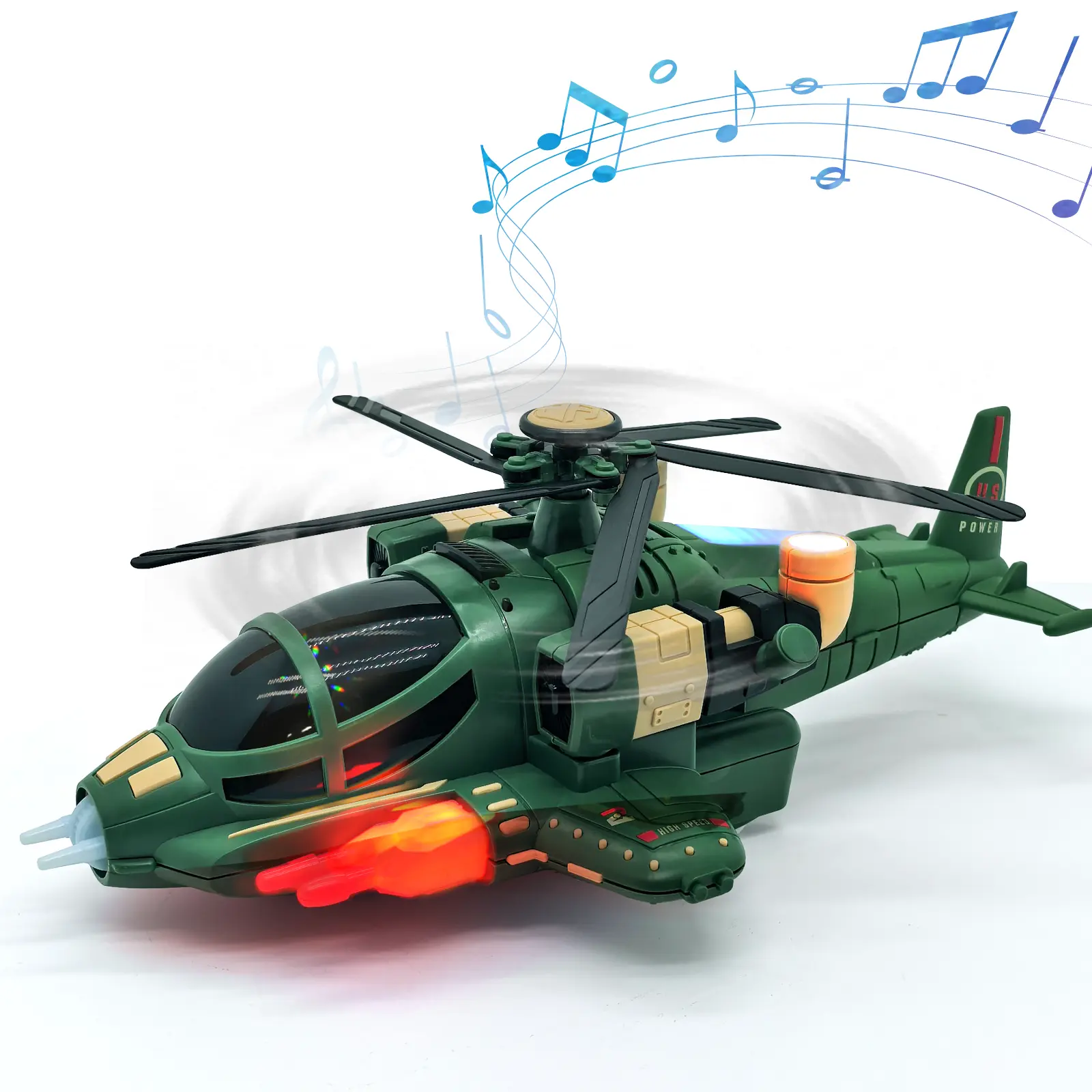 Helicopter Toy Car for Toddlers,Airplane Toys for Kids,Birthday Gifts Propeller Helicopter with Voice & Light Function, 360° Freedom & Automatic Obstacle Avoidance Toy Vehicle for Kids 3+