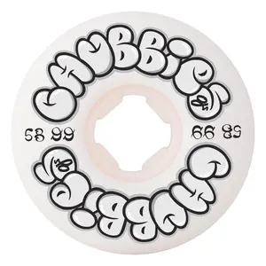 58mm Throw Ups Chubbies 99a OJ Skateboard Wheels