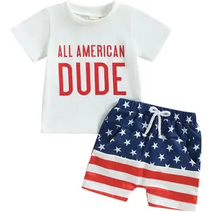 Infant Baby Boy Summer Clothes Outfit Color Block T-shirt Shorts Set Toddler Checkerboard Clothes 6 12 18 24 Months