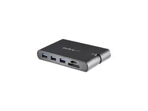 StarTech.com DKT30CHVSCPD USB C Multiport Adapter with HDMI and VGA - Mac / Windows - 3x USB 3.0 - SD / micro SD - PD 3.0 - USB C to USB 3.0 Adapter