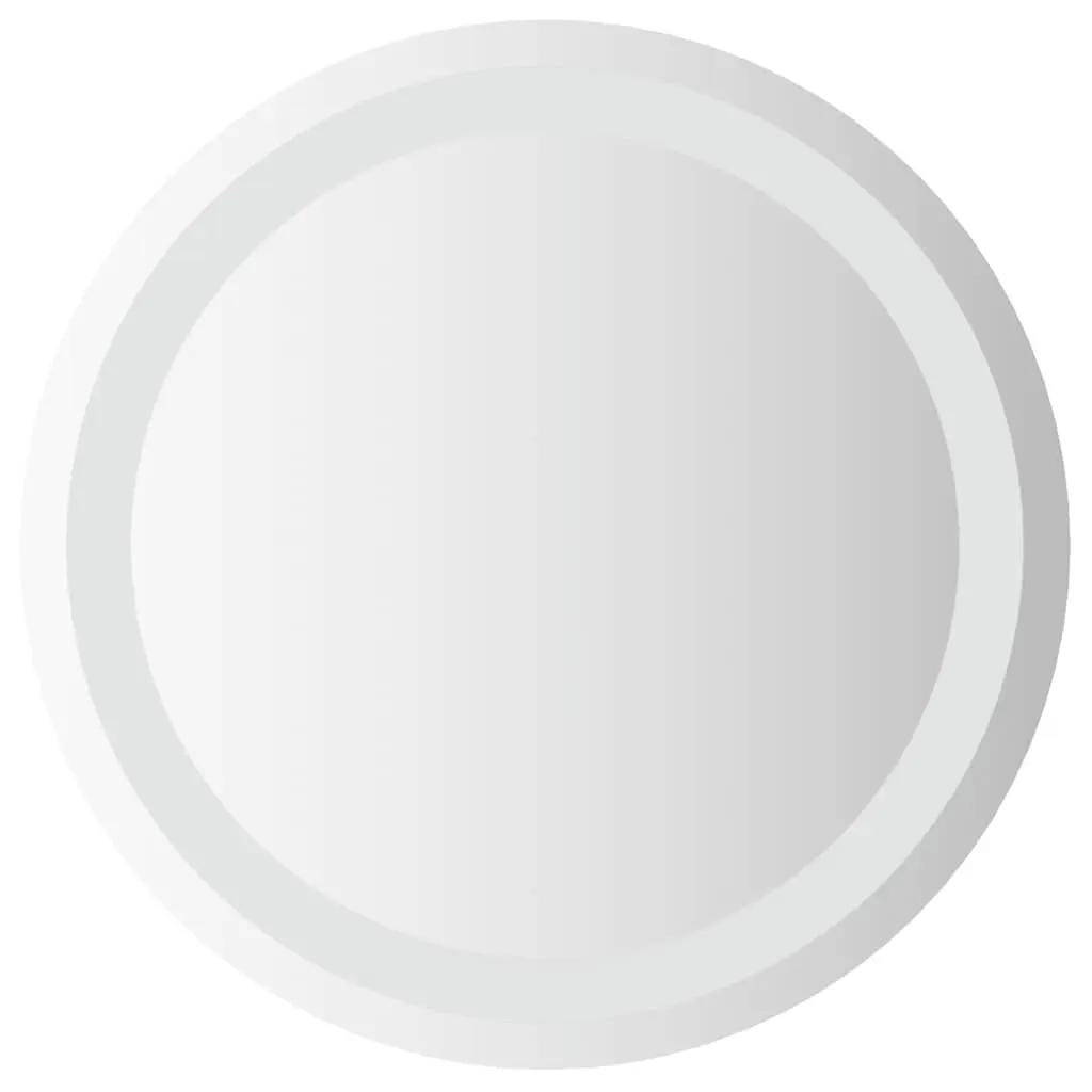vidaXL LED Bathroom Mirror, Bathroom Vanity Mirror with Lights, Wall Mounted Makeup Mirror for Bathroom, Wall Mirror with Lights, Round 353277