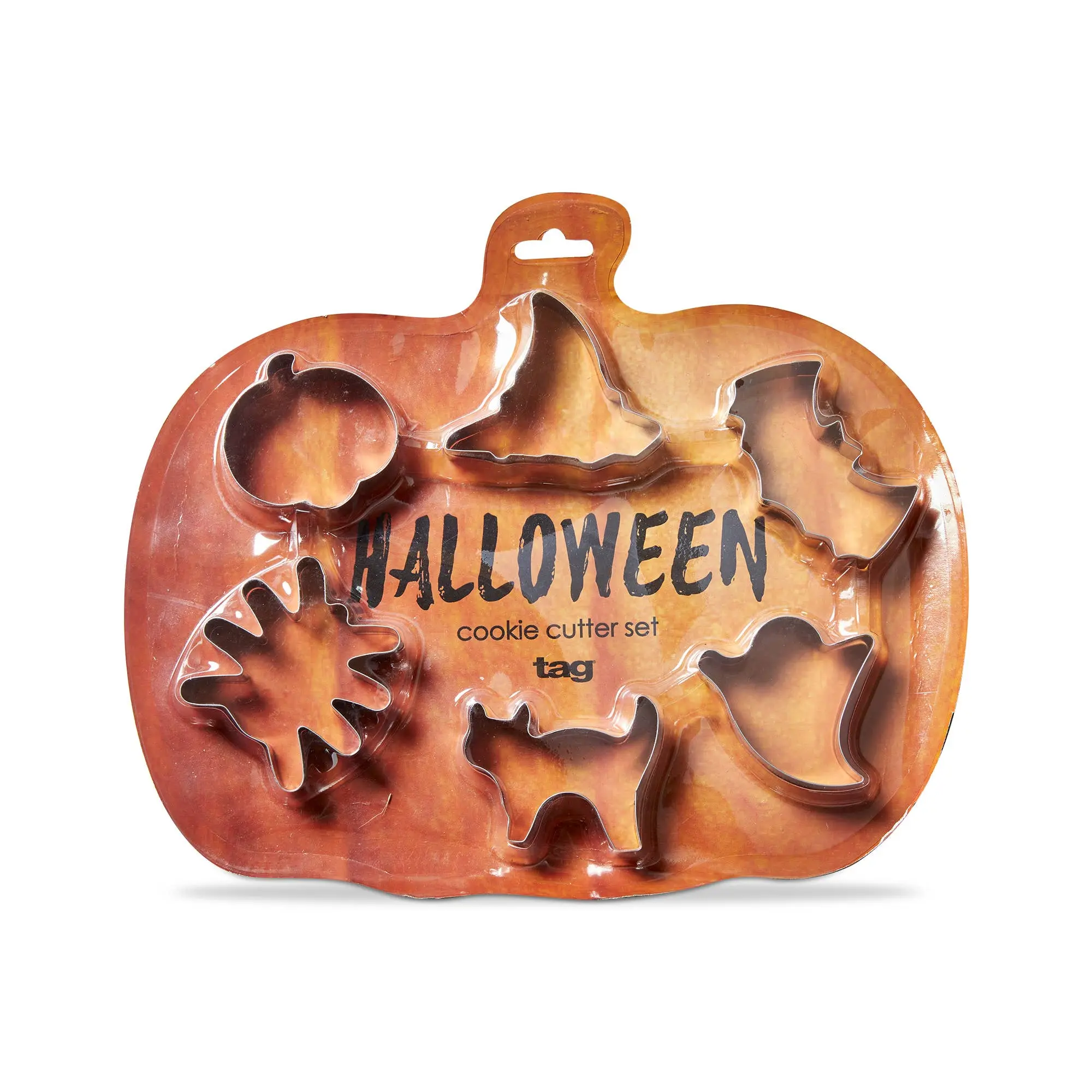 Halloween Cookie Cutter S/6 Multi Stainless Steel