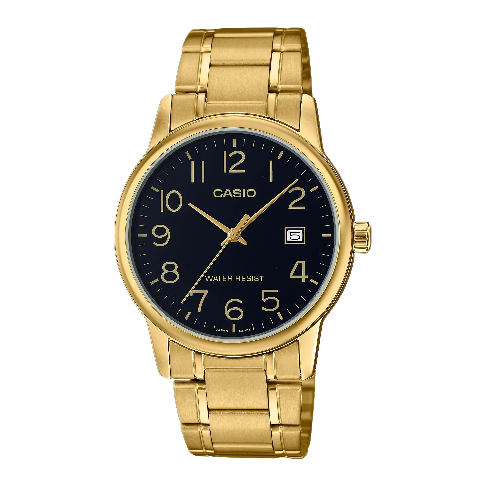 Casio Men’s Gold-Tone Dress Watch - MTP-V002G-1BUDF