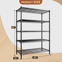 5 Tier&1200LBS-29"W*14"D*63"H