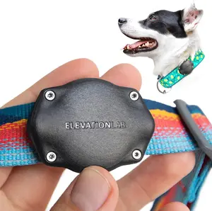 TagVault AirTag Dog Collar Mount - IP68 Waterproof, Doesn't Dangle, Fits All Width Collars