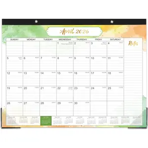 2026 Desk Calendar - JAN 2026 - DEC 2026, 14.6" x 11.4" 2026 Calendar, 12 Months Desk Calendar, Desk Pad, Colorful